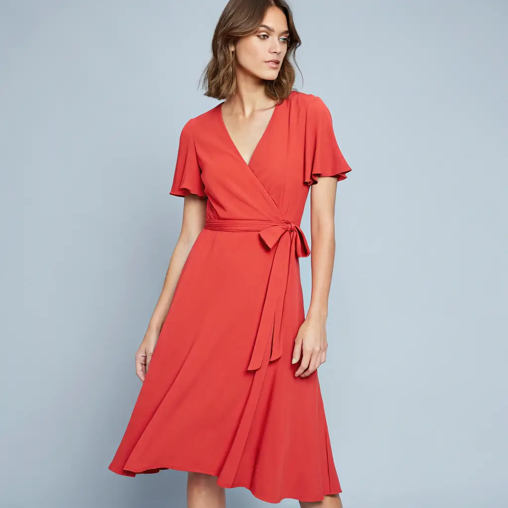 Traditional Wrap Dress