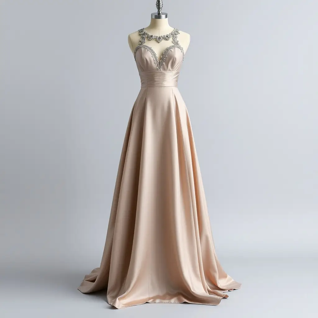 Beaded Evening Gown