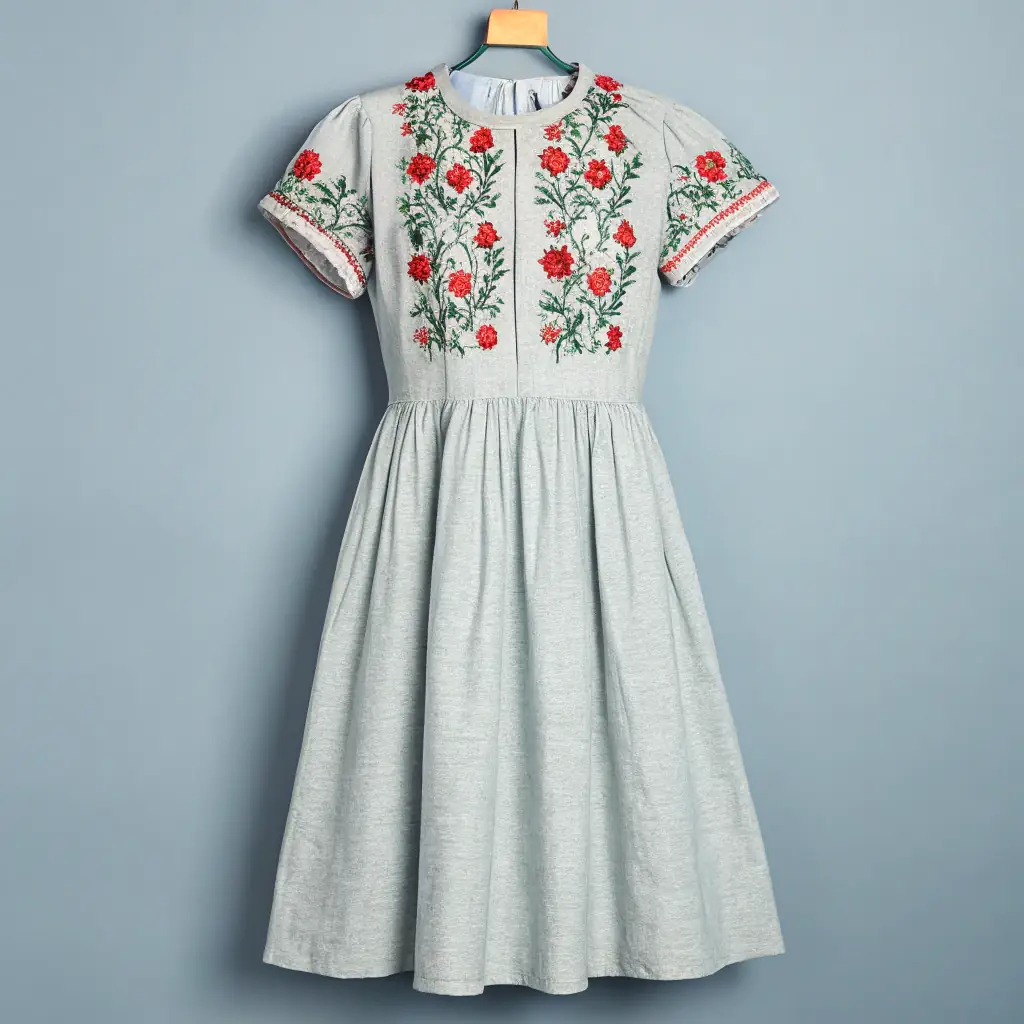 Traditional Mini Dress